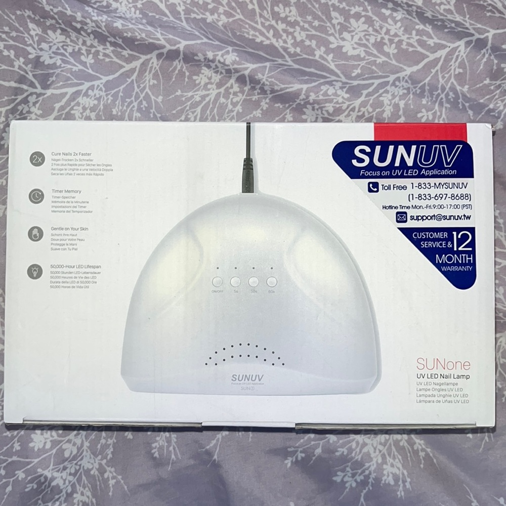 2 in 1 LED/UV Manicure Nail Lamp